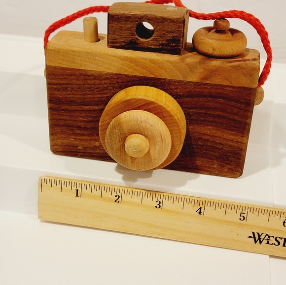 Wooden Toy Film Camera Pretend Play - Picture 7 of 10
